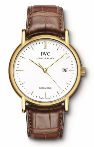 IWC Portofino Automatic / Yellow Gold / White / Strap IW3533-17 (IW353317)